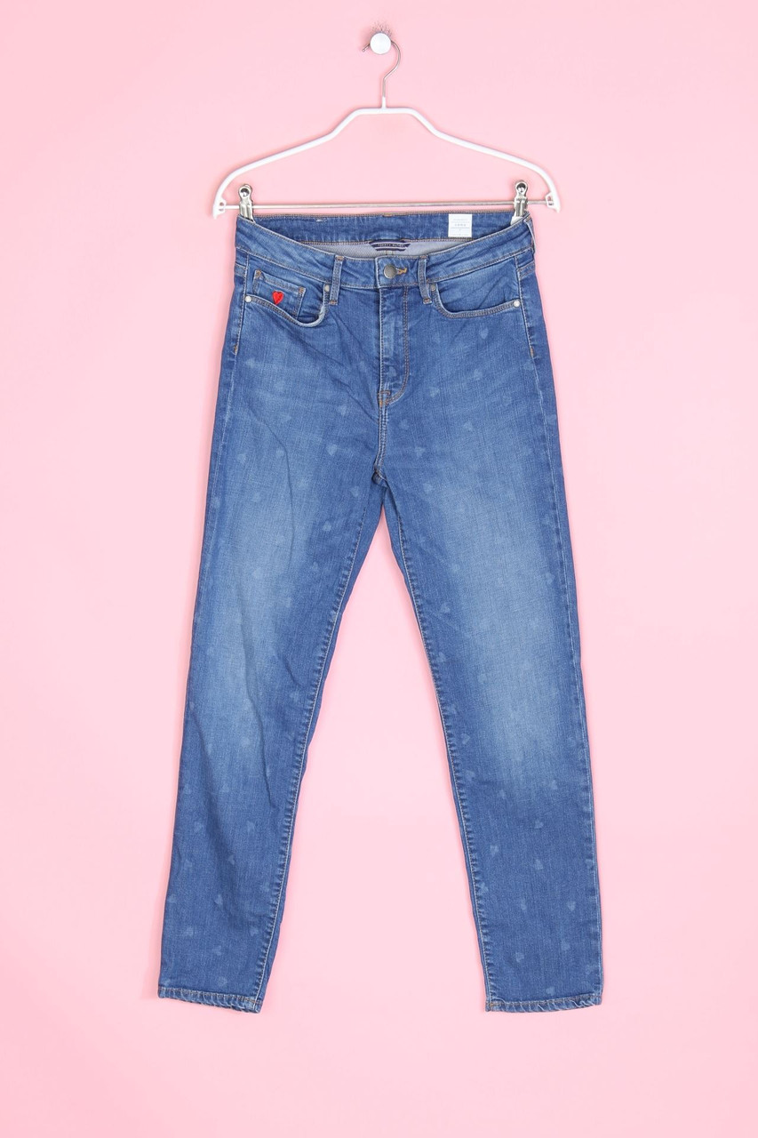 TOMMY HILFIGER - Skinny-Jeans mit Stretch mit Print - W27