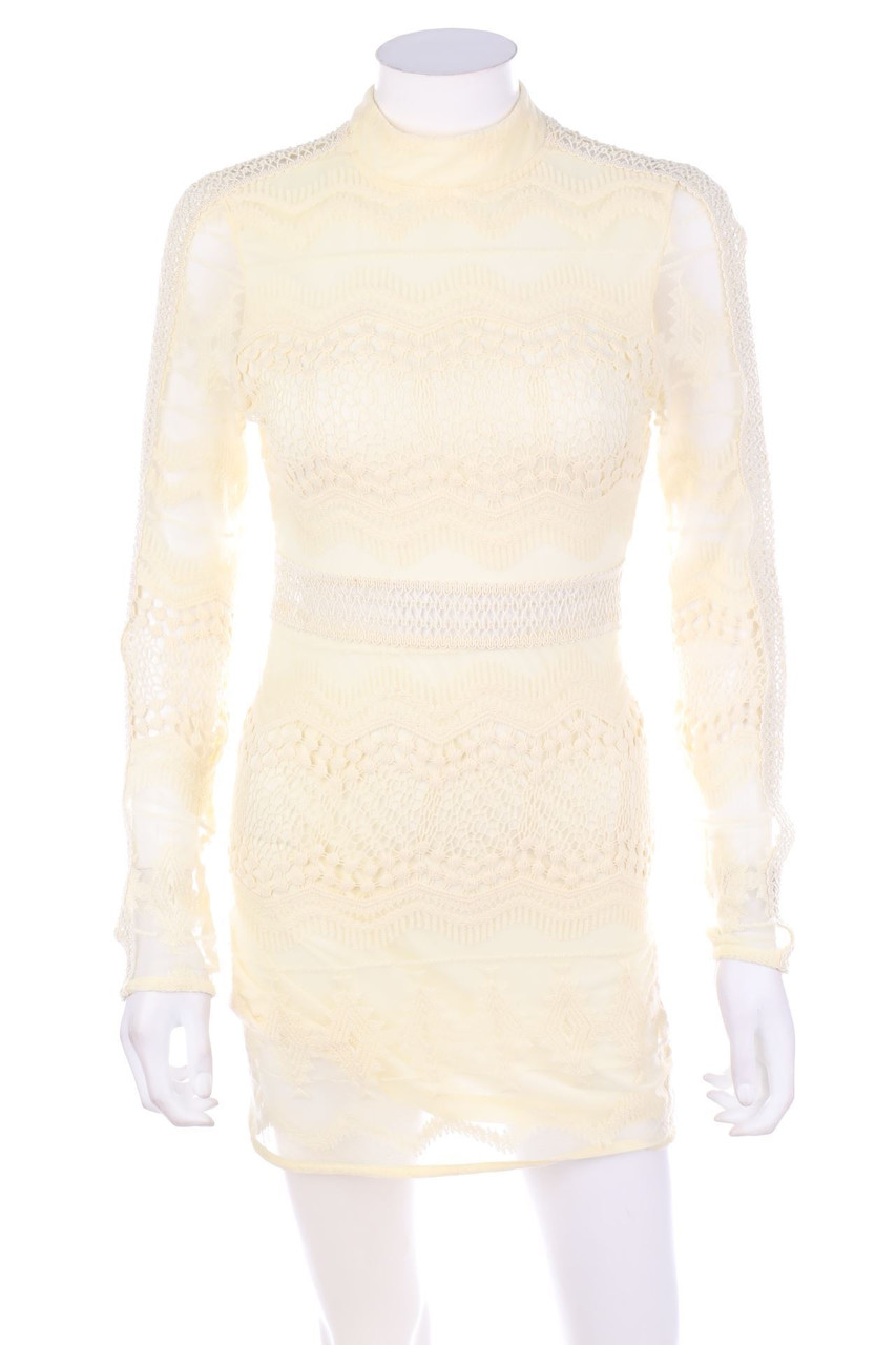 IVYREVEL - Lace Dress with Cut-outs - S