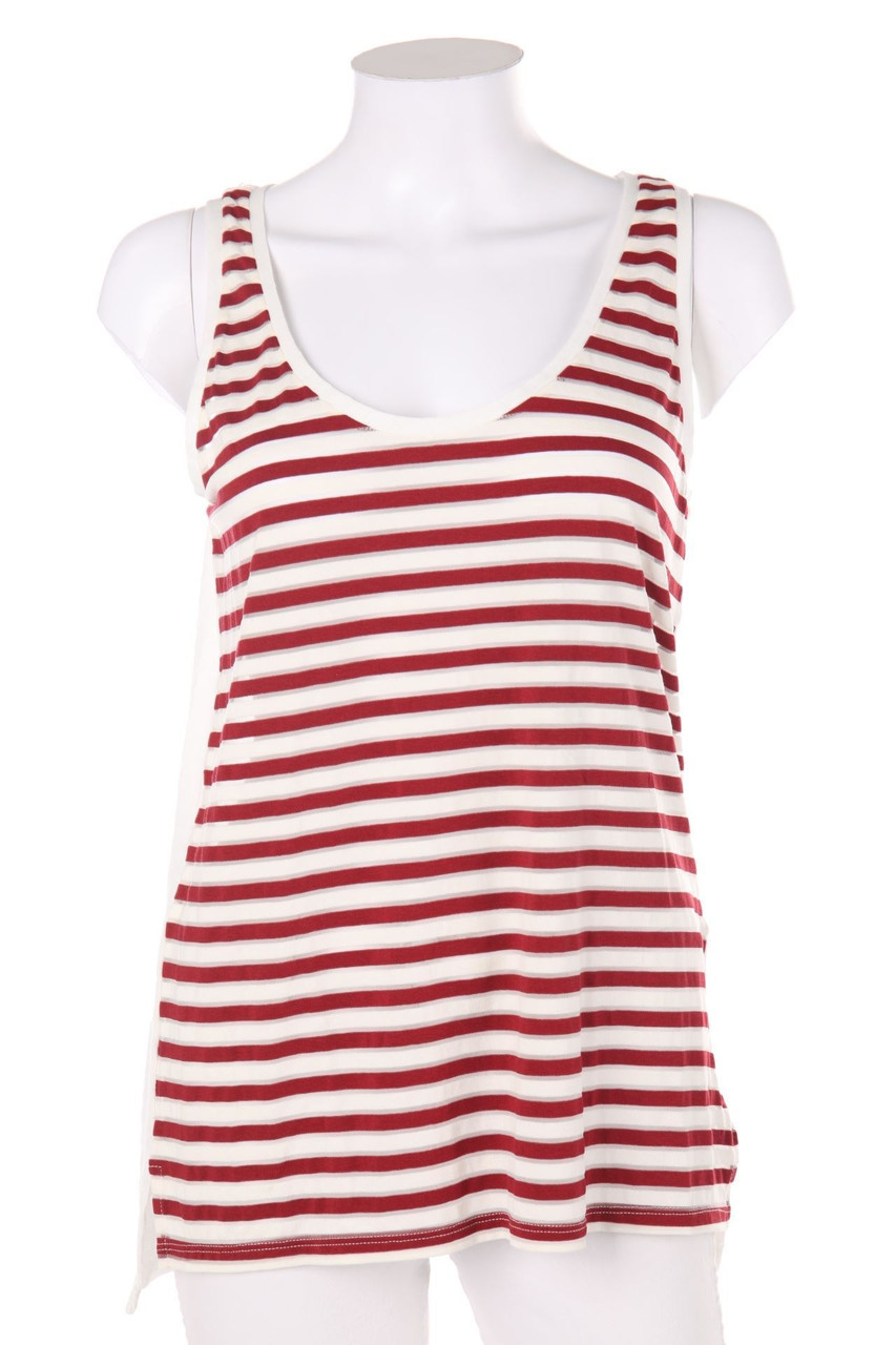 SISLEY - Top mit Streifen - M