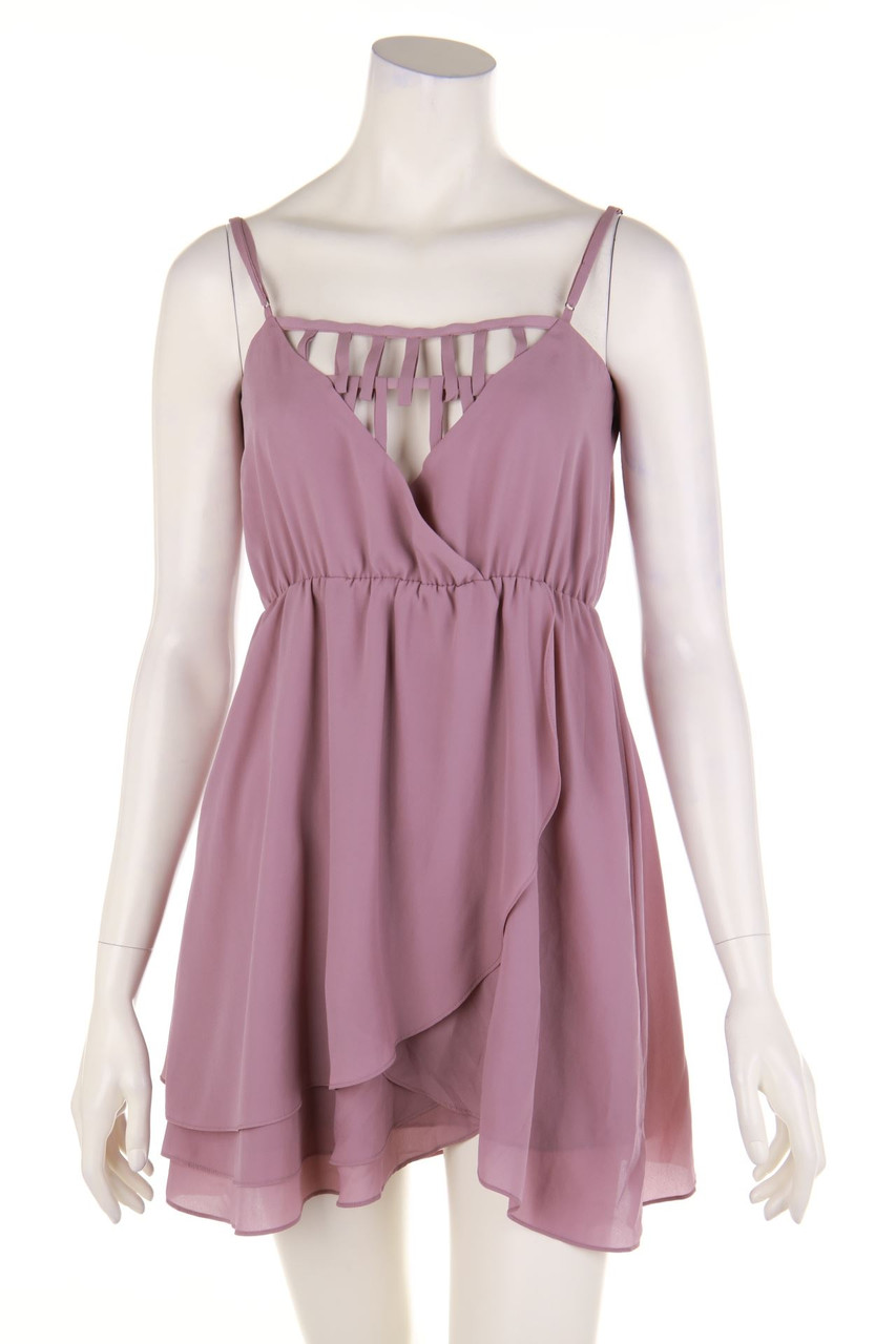 BCBG MAXAZRIA - Kleid in Wickel-Optik - S