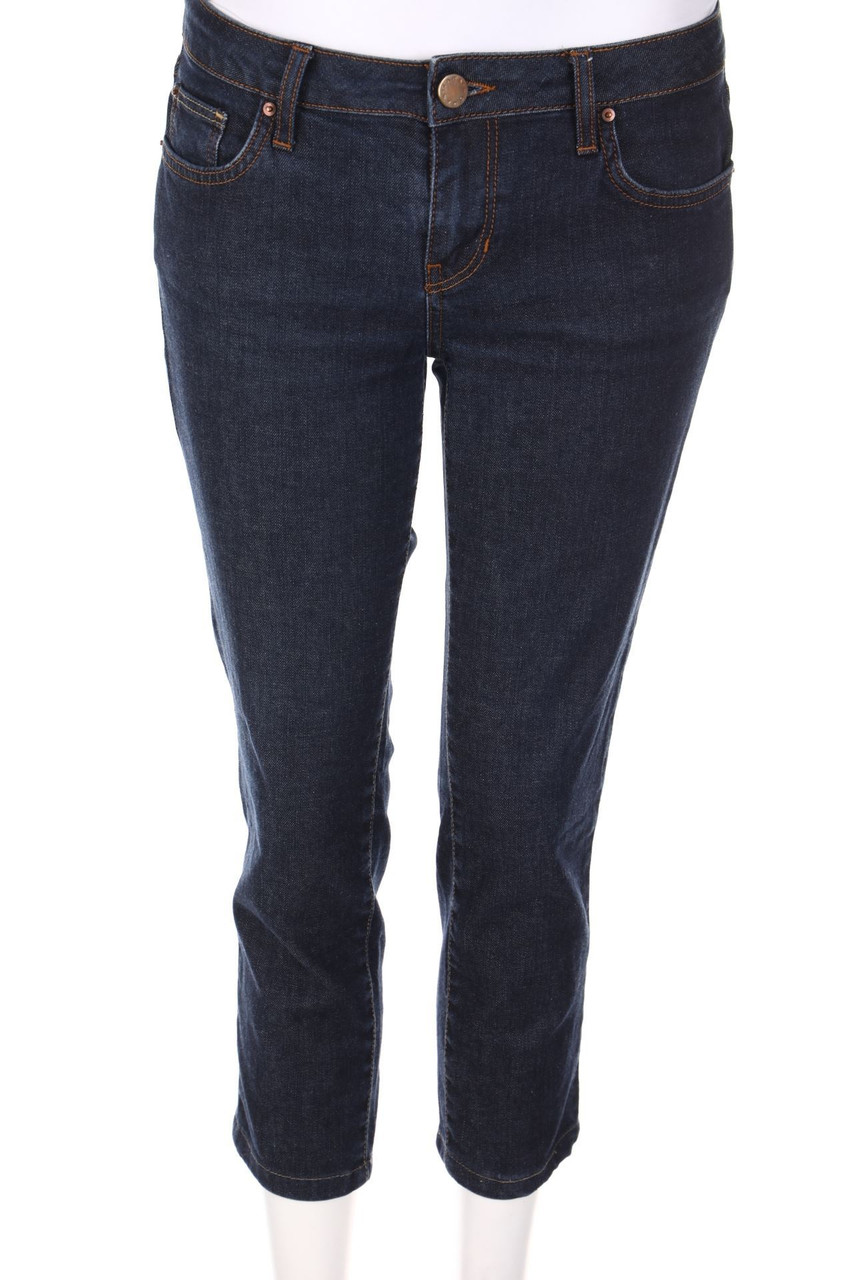 ZARA - Cropped-Straigh Cut Jeans with Stretch - D 38