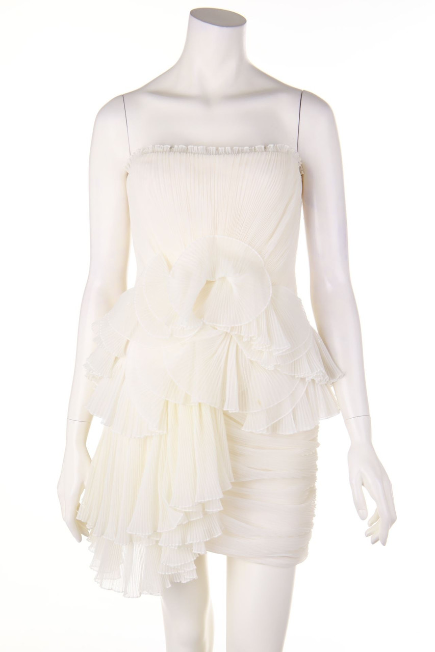 BCBG MAXAZRIA RUNWAY - Plissee-Kleid - D 34