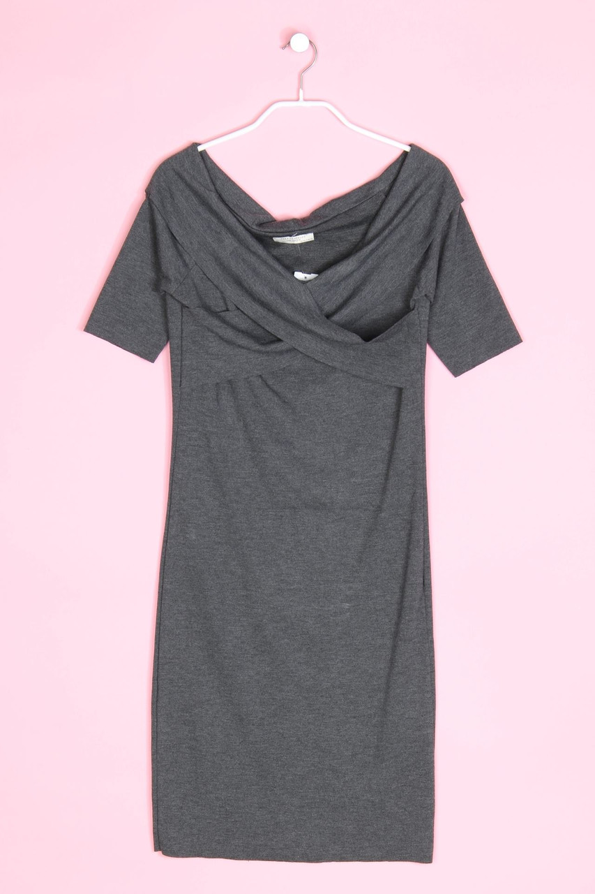 ZARA TRF - Kleid mit Drapierung - M