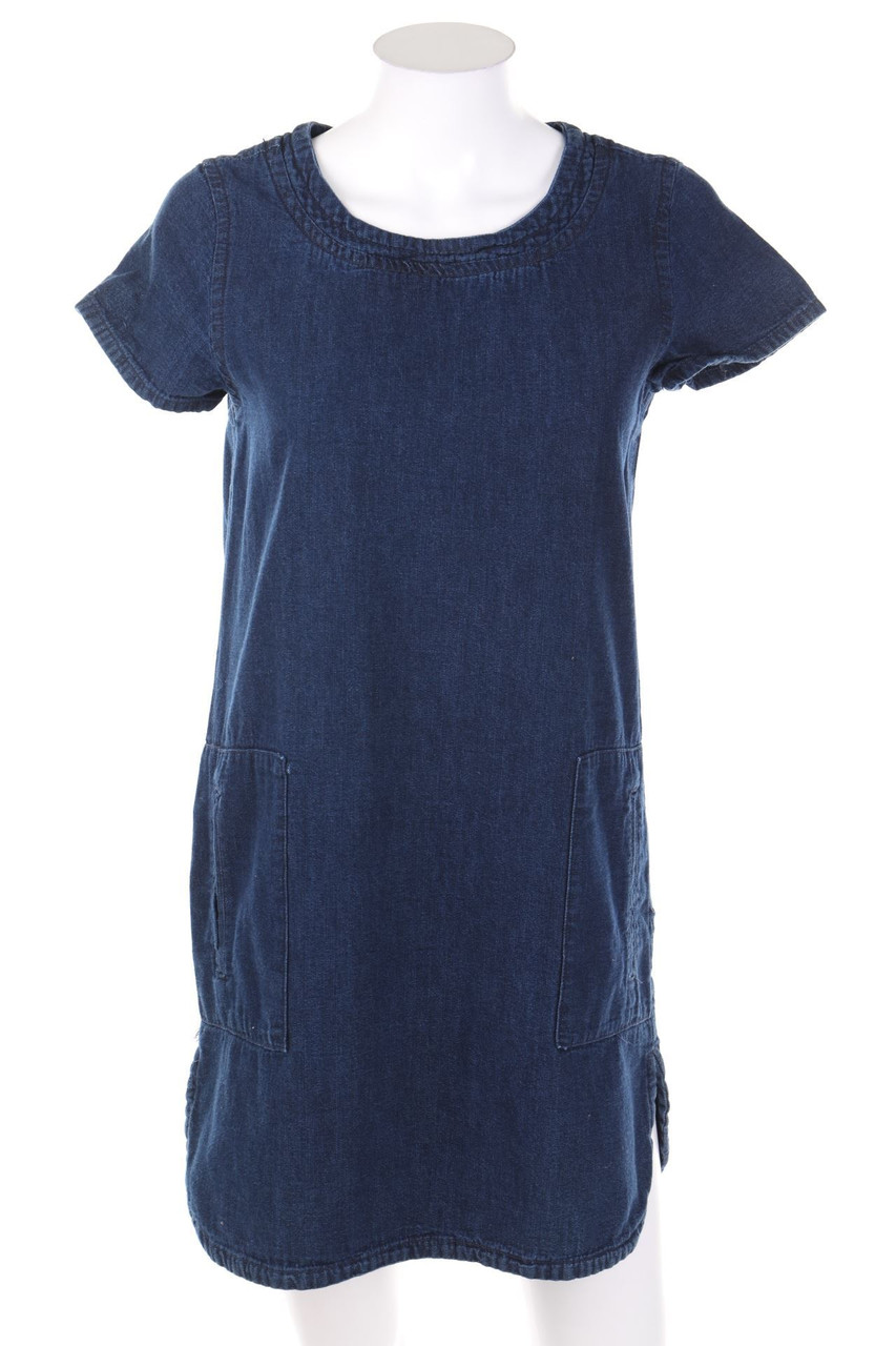 MANGO DENIM & TEES - Kleid mit aufgesetzten Taschen - S