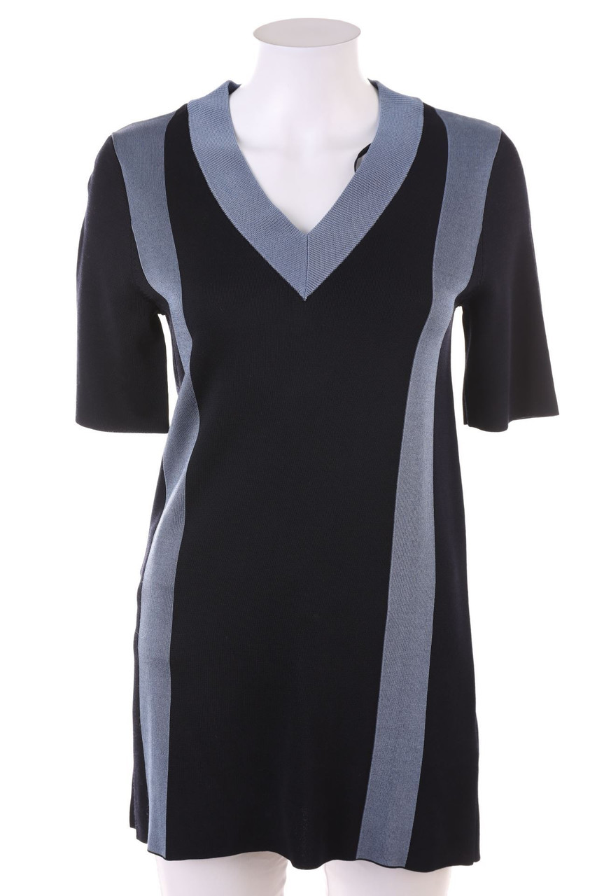 COS - Shirt aus Viskose-Mix mit Streifen - XS