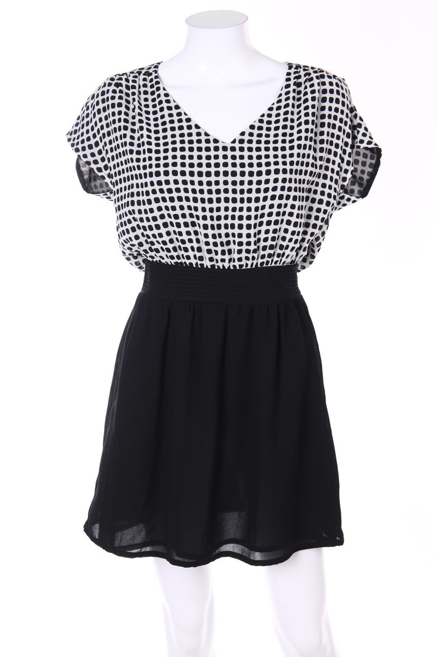 MANGO - Kleid mit Punkten - S