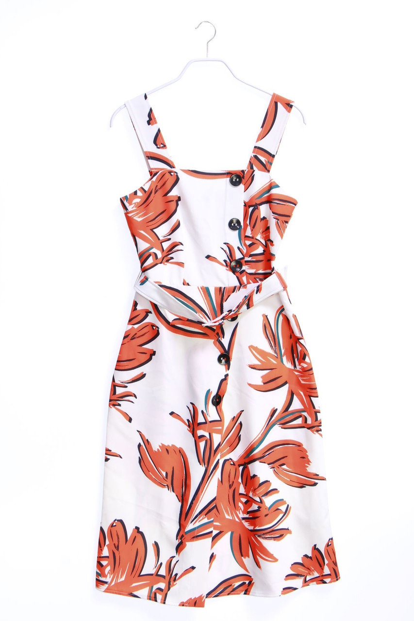 Closet - dress with Flower Print - D 36