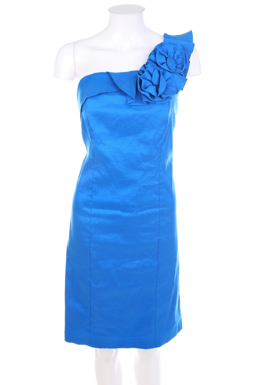 GLÖÖCKLER - One-Shoulder Evening Dress with Applications - D 42