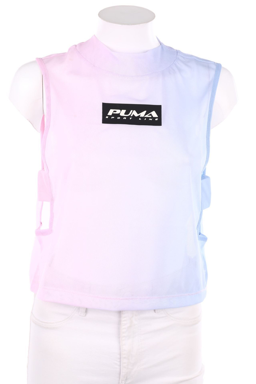 PUMA - Sport T-Shirt aus Mesh mit Cut-outs - D 38