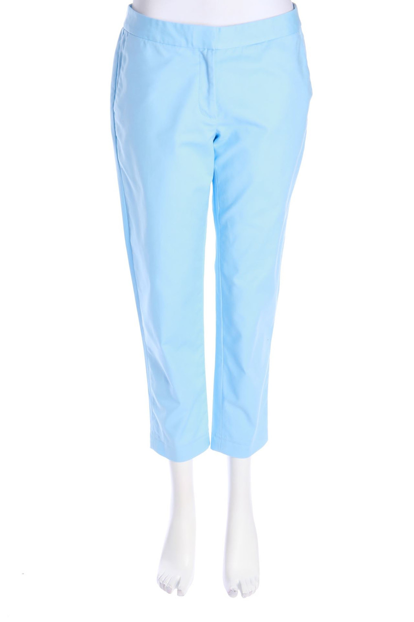 MICHAEL MICHAEL KORS - Cropped-Chino Pants with Logo Plaque - D 36