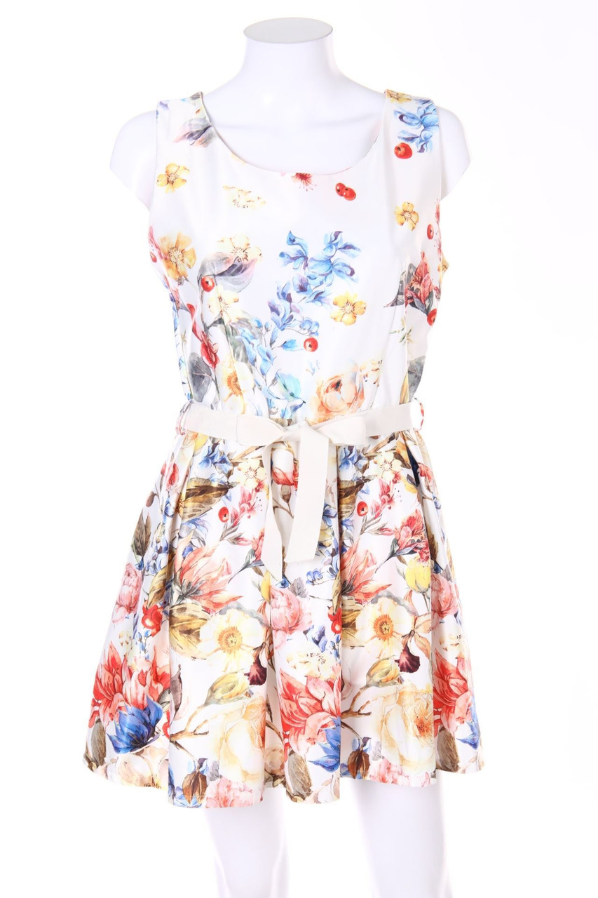 SECONDHAND - Kleid mit floralem Muster - S