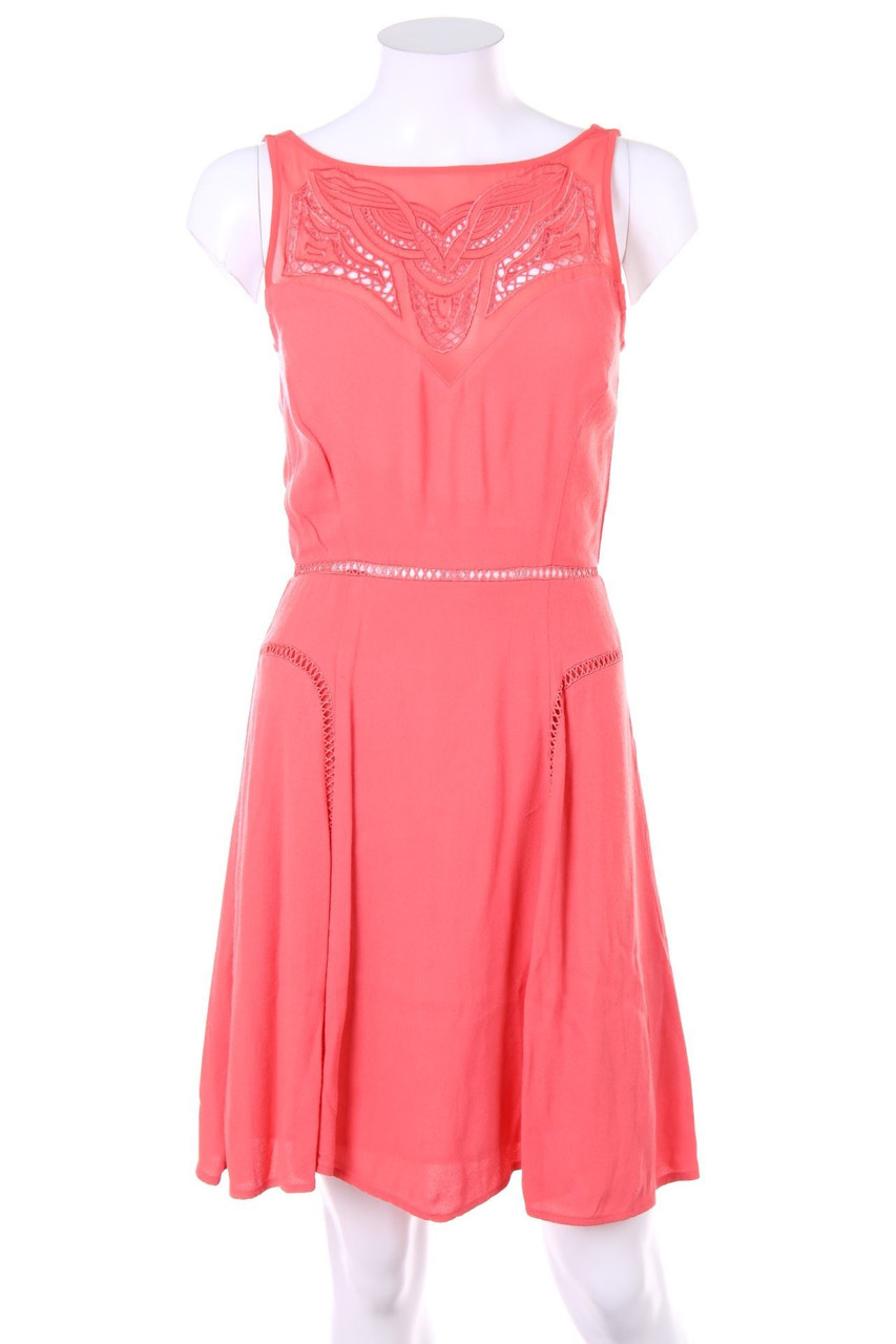 NAF NAF - Kleid aus Viskose-Mix mit Lochspitze - D 34