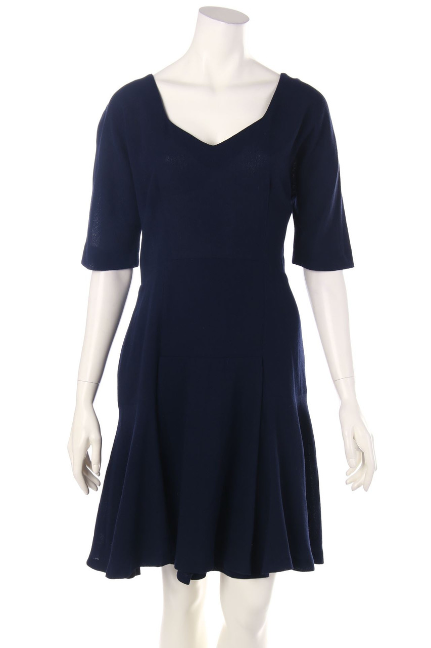 Van Bery - dress, Wool, Pleated - D 42