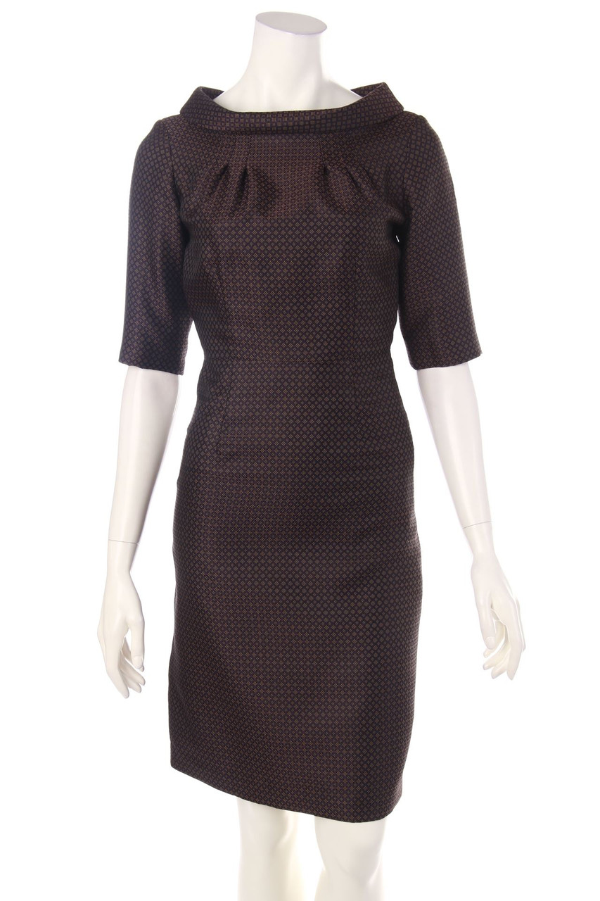 EMMETT McCARTHY EMc2 - Cocktail Dress with Geo Pattern - D 34