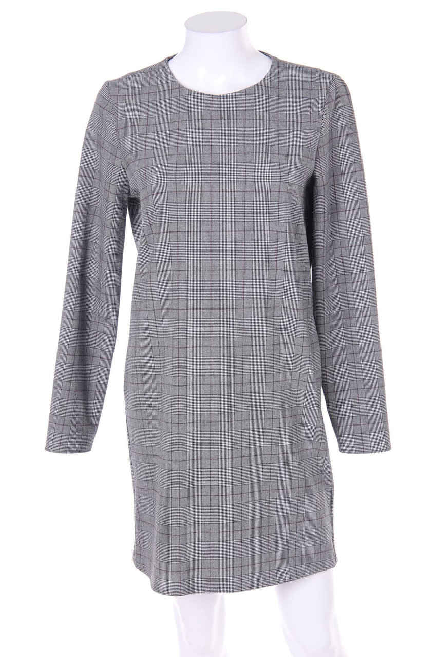 ZARA TRF - Kleid mit Karo-Muster - L