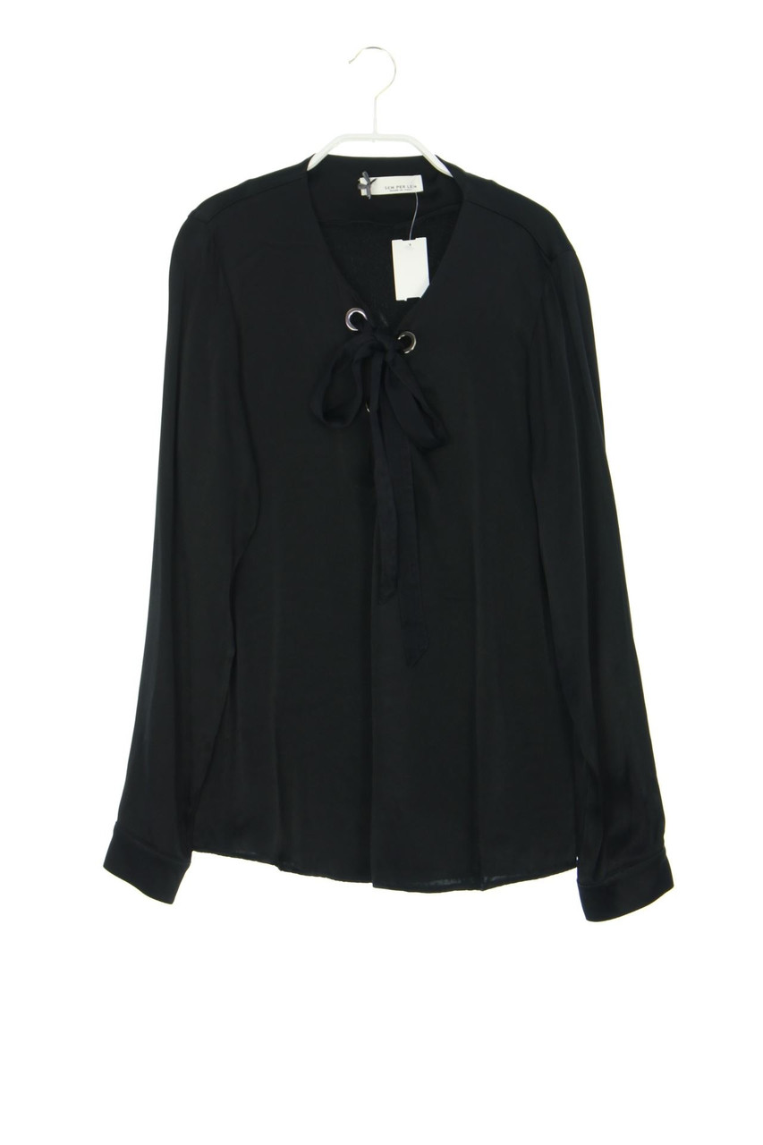 SEM PER LEI. - Bluse aus Satin mit Schnürung - D 38
