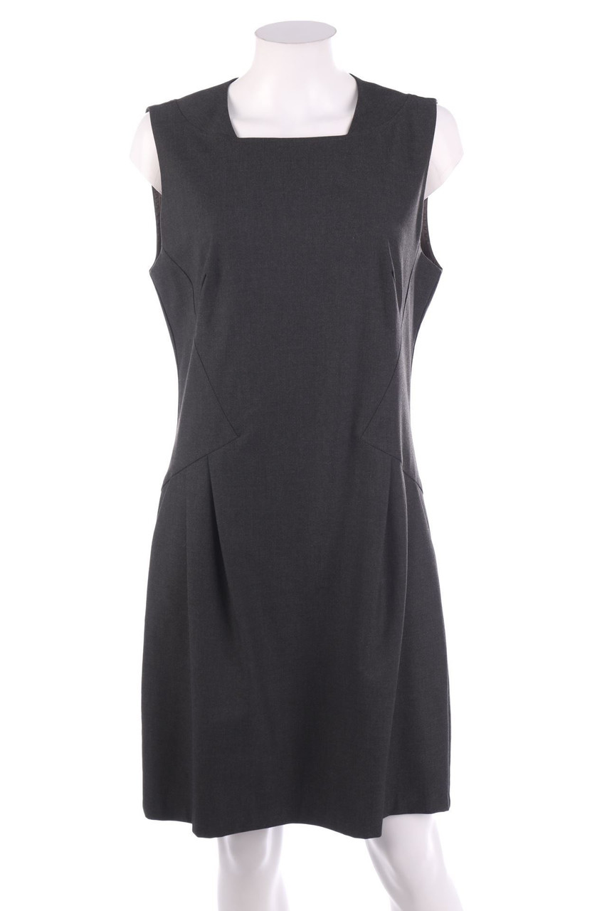 STILE BENETTON - Sheath Dress, Pleated - L