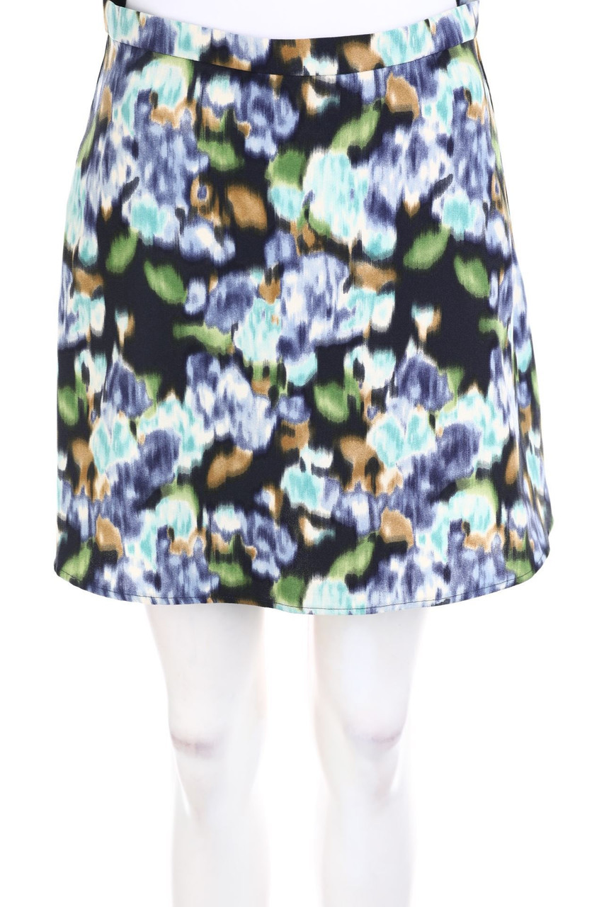 UNITED COLORS OF BENETTON - Patterned Skirt, Crêpe - D 34