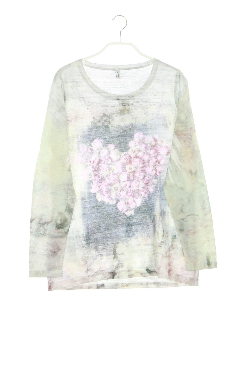 soyaconcept - Strick-Pullover mit floralem Muster - M