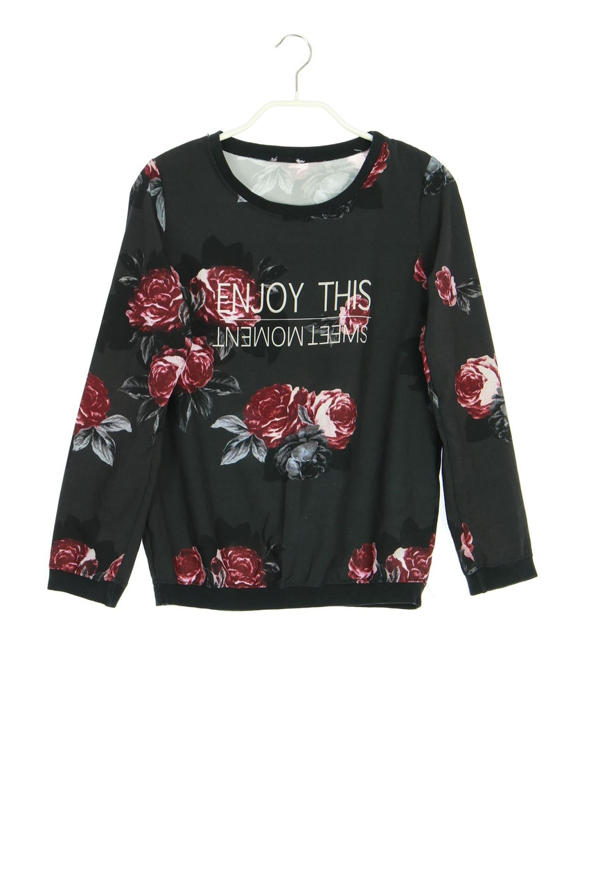 No Label - Shirt with floral print - S