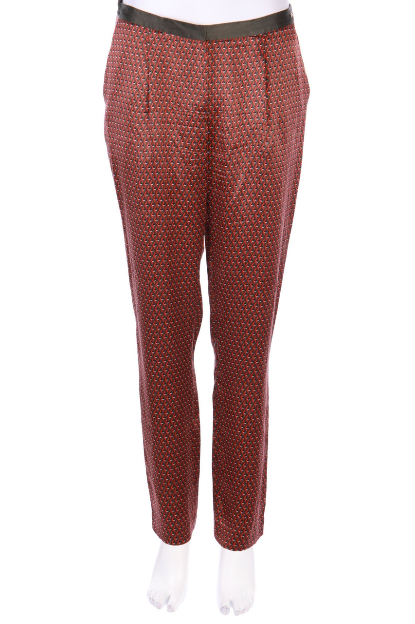 TOMMY HILFIGER - Hose aus Seide mit Print - D 36