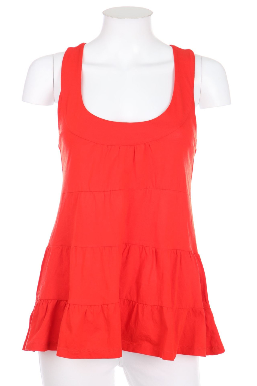 ZARA - Racerback-Top mit Raffungen - S