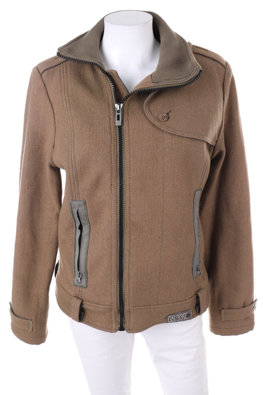 G-STAR RAW - Jacke aus Woll-Mix mit asymmetrischem Schnitt - L