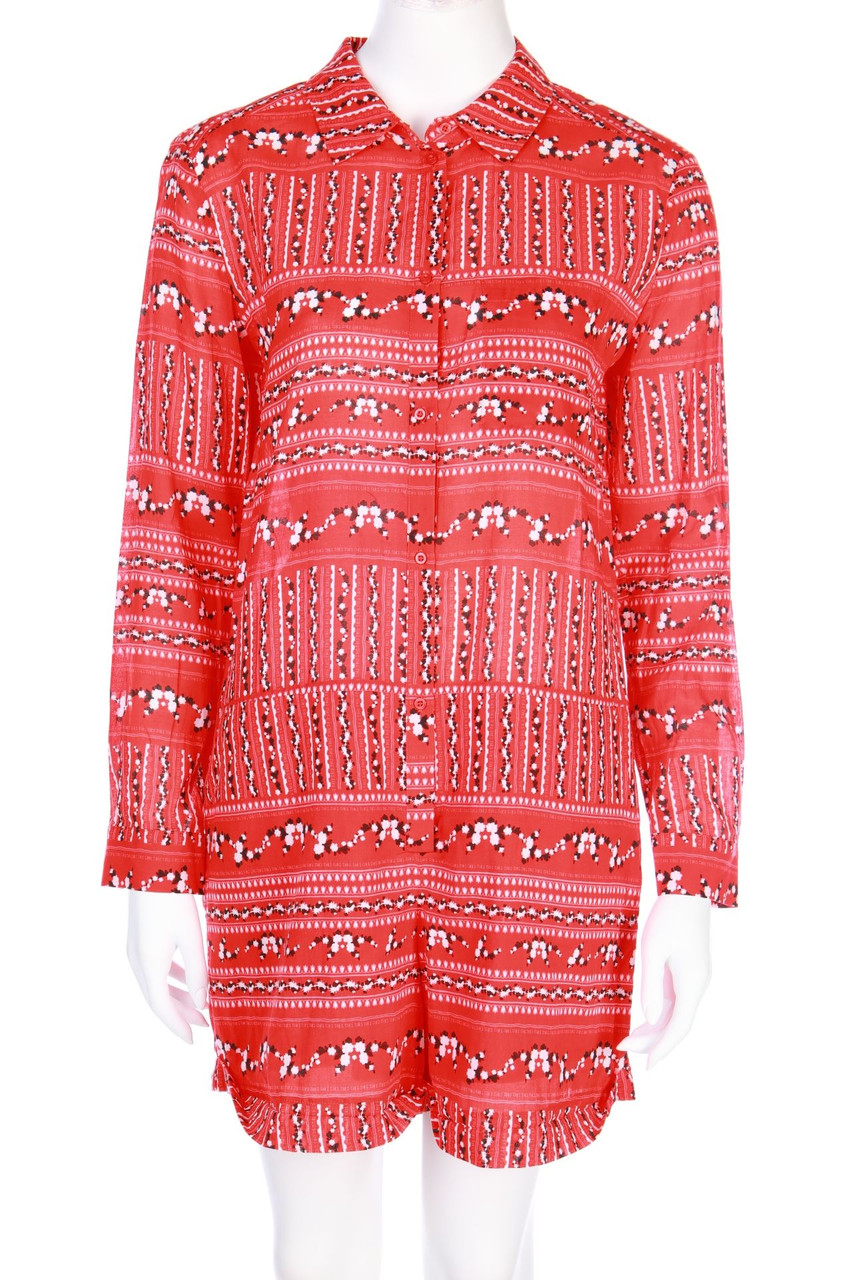 athé vanessa bruno - Playsuit aus Baumwolle mit Print - D 38