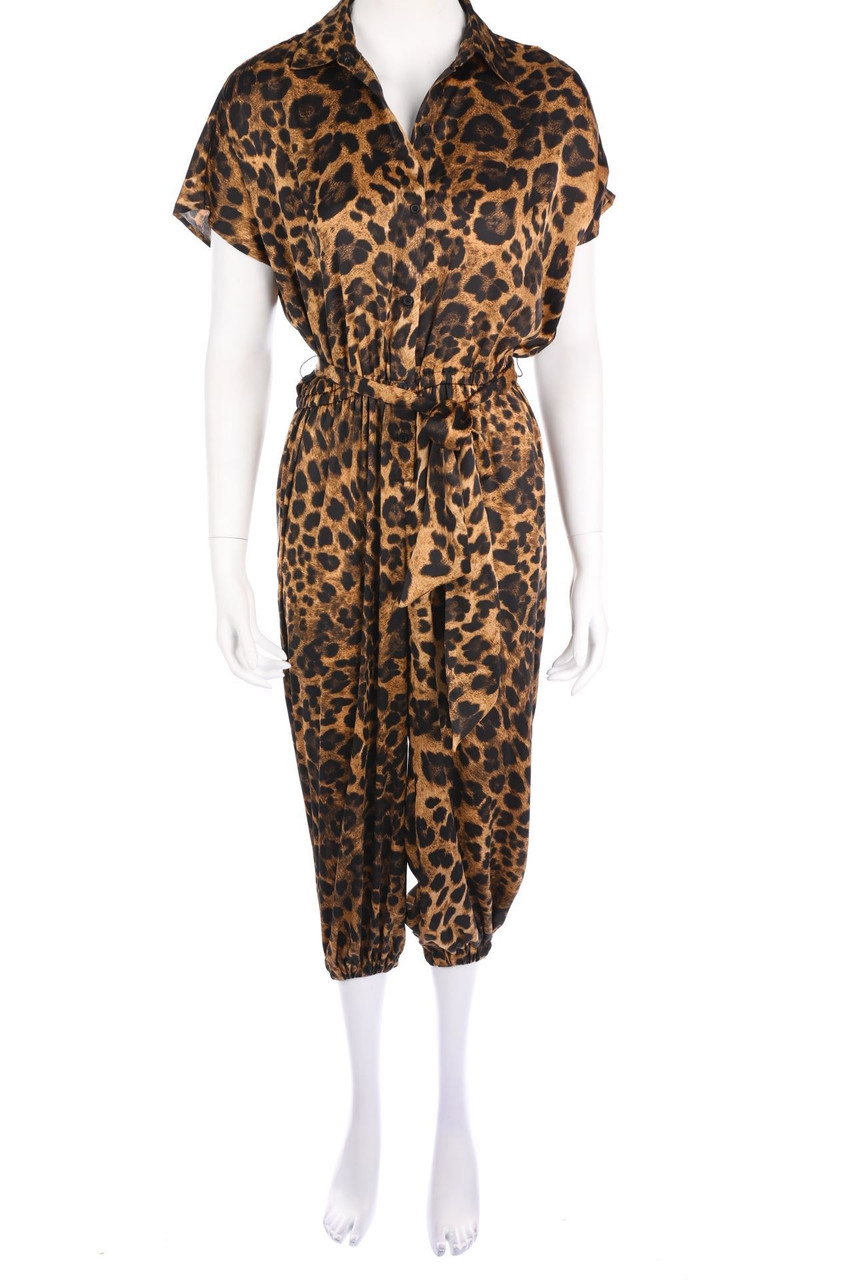 MICHAEL MICHAEL KORS - Jumpsuit with Leo Print - S