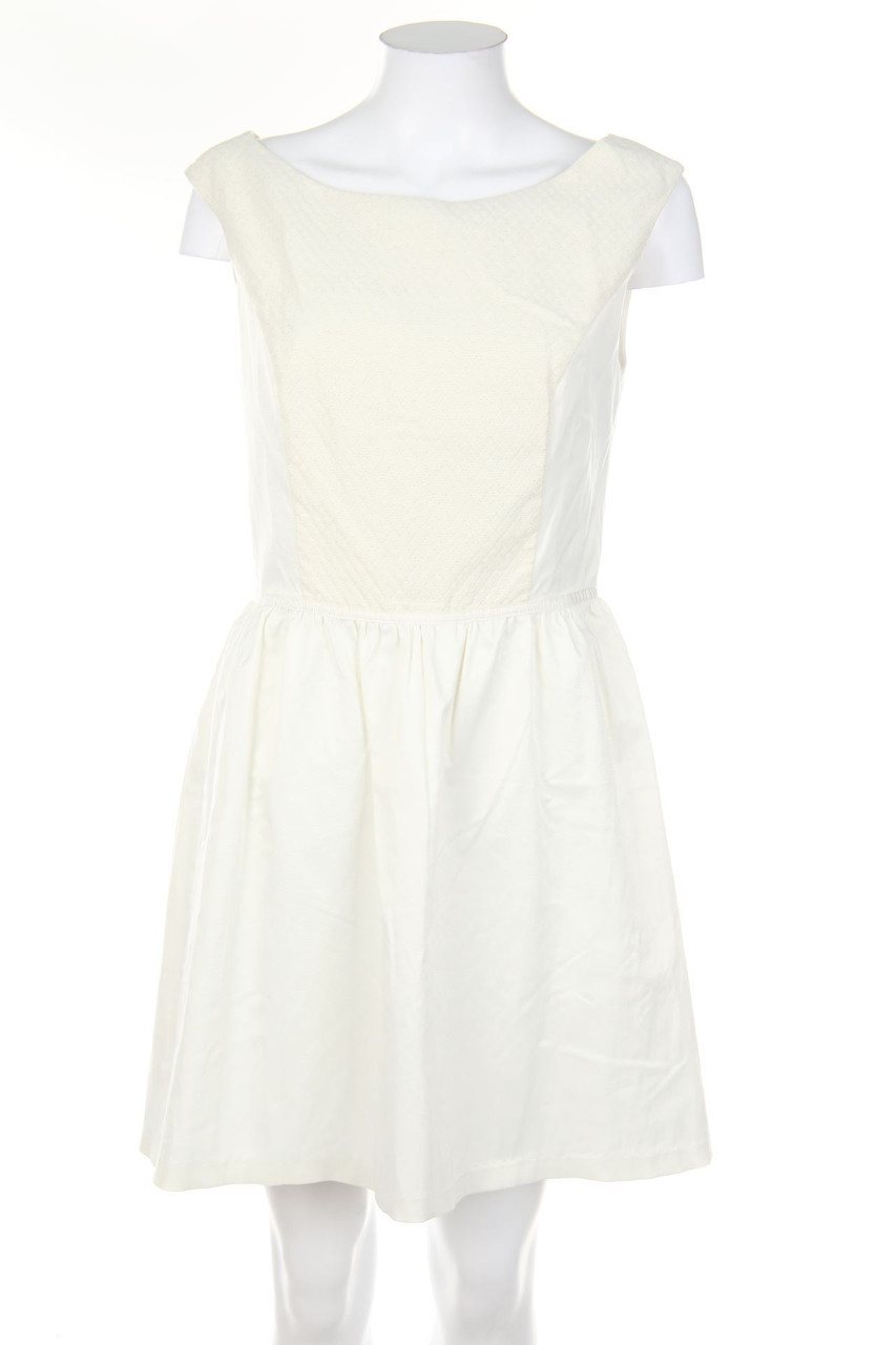 NAF NAF - Etui-Kleid mit Metallic-Effekt - D 42