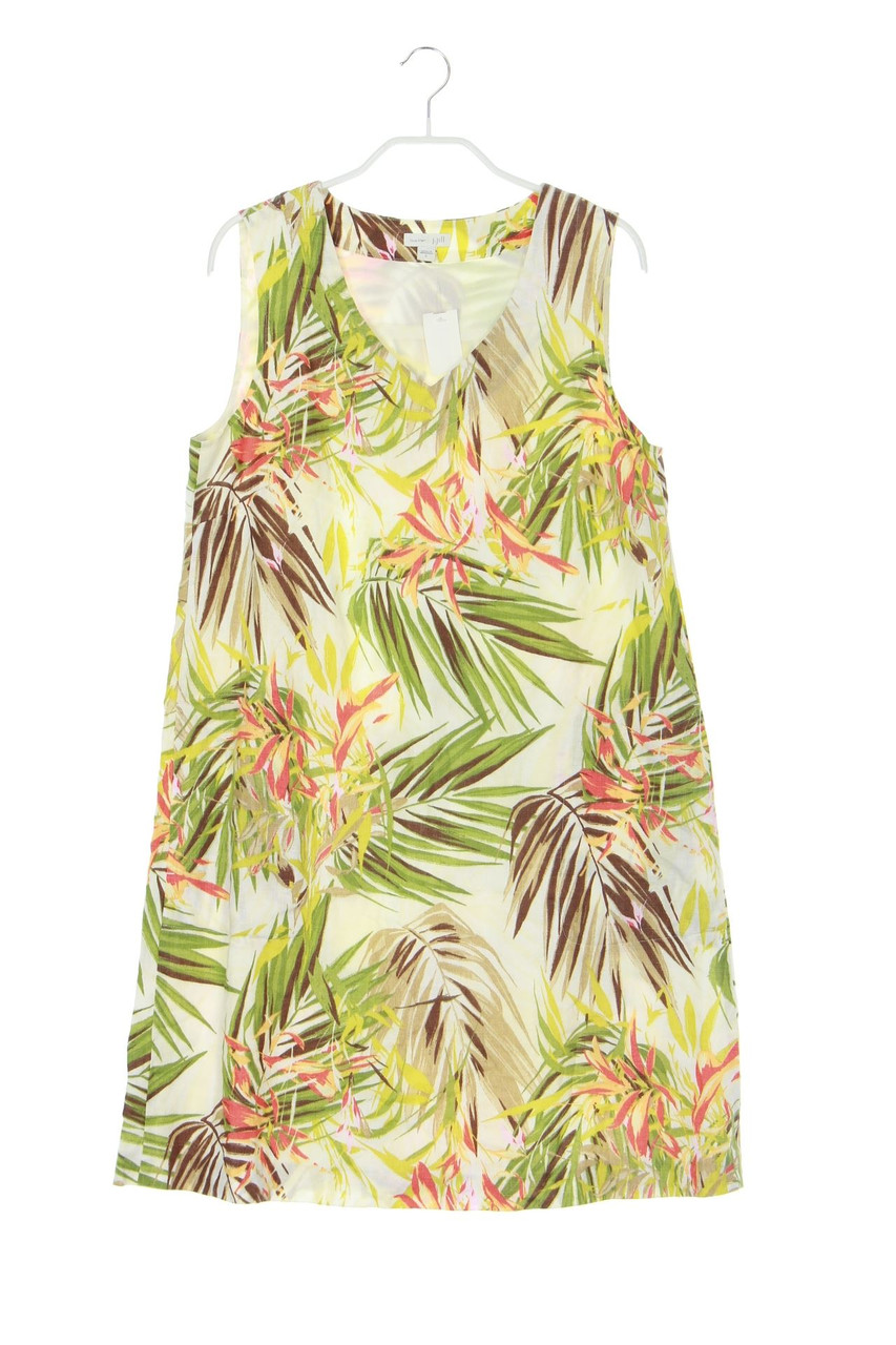 J.Jill - Linen Dress with Print - S