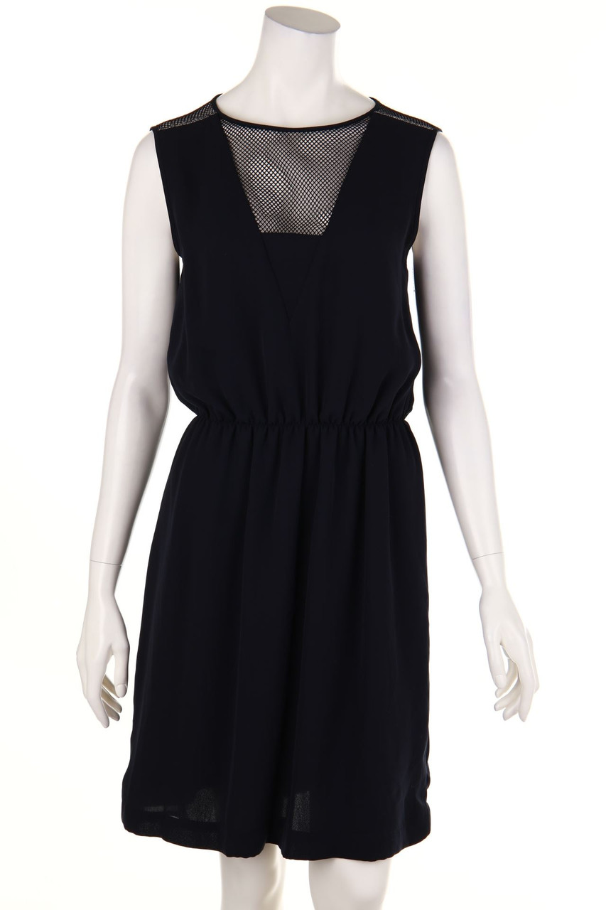 AJ ARMANI JEANS - Kleid mit Mesh-Einsatz - D 36-38
