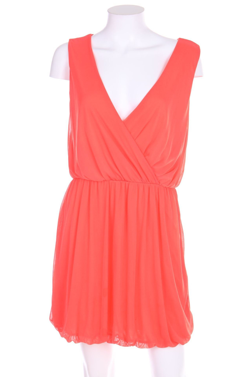 AMISU - Kleid mit Raffungen - D 38