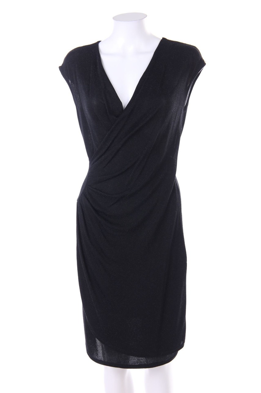 No Label - Dress, Layer Look with Glitter - M