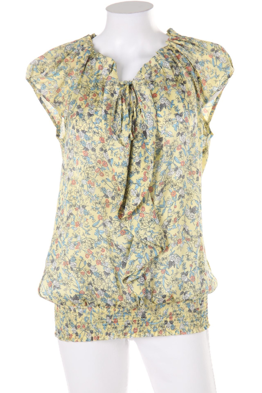 orsay - Volant-Bluse mit Blumen-Print - S