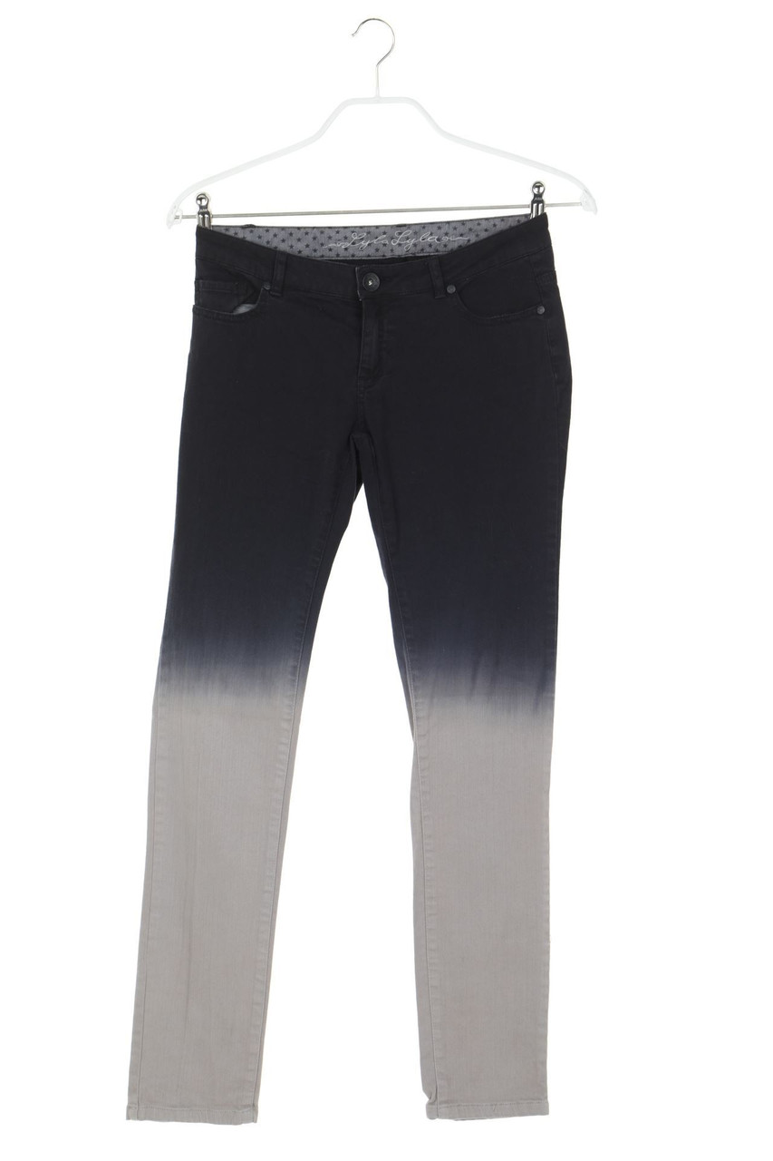 Lyla Lyla - Skinny-Jeans mit Dip Dye-Effekt - D 38
