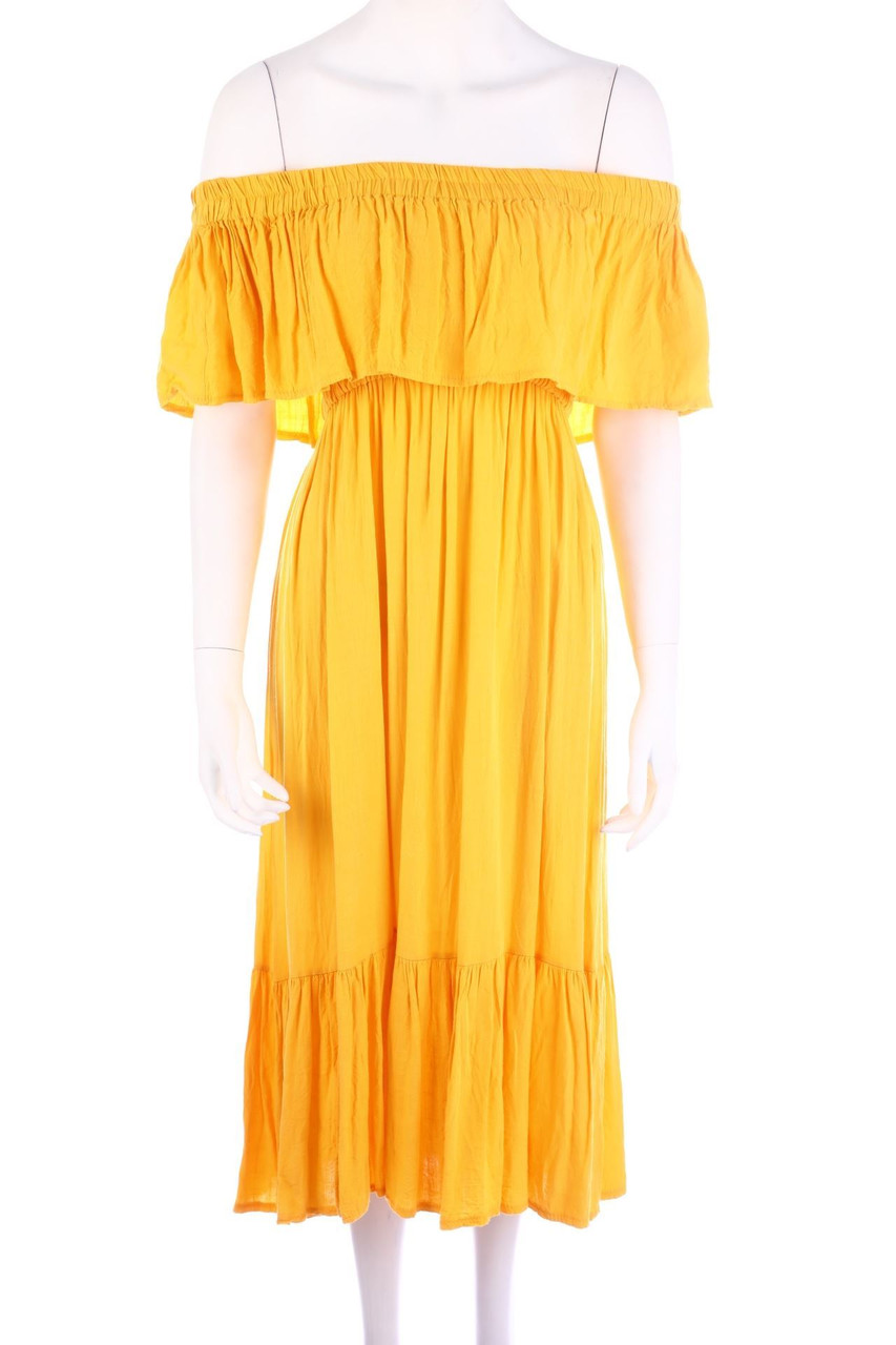 No Label - Carmen-Dress with Volants - M