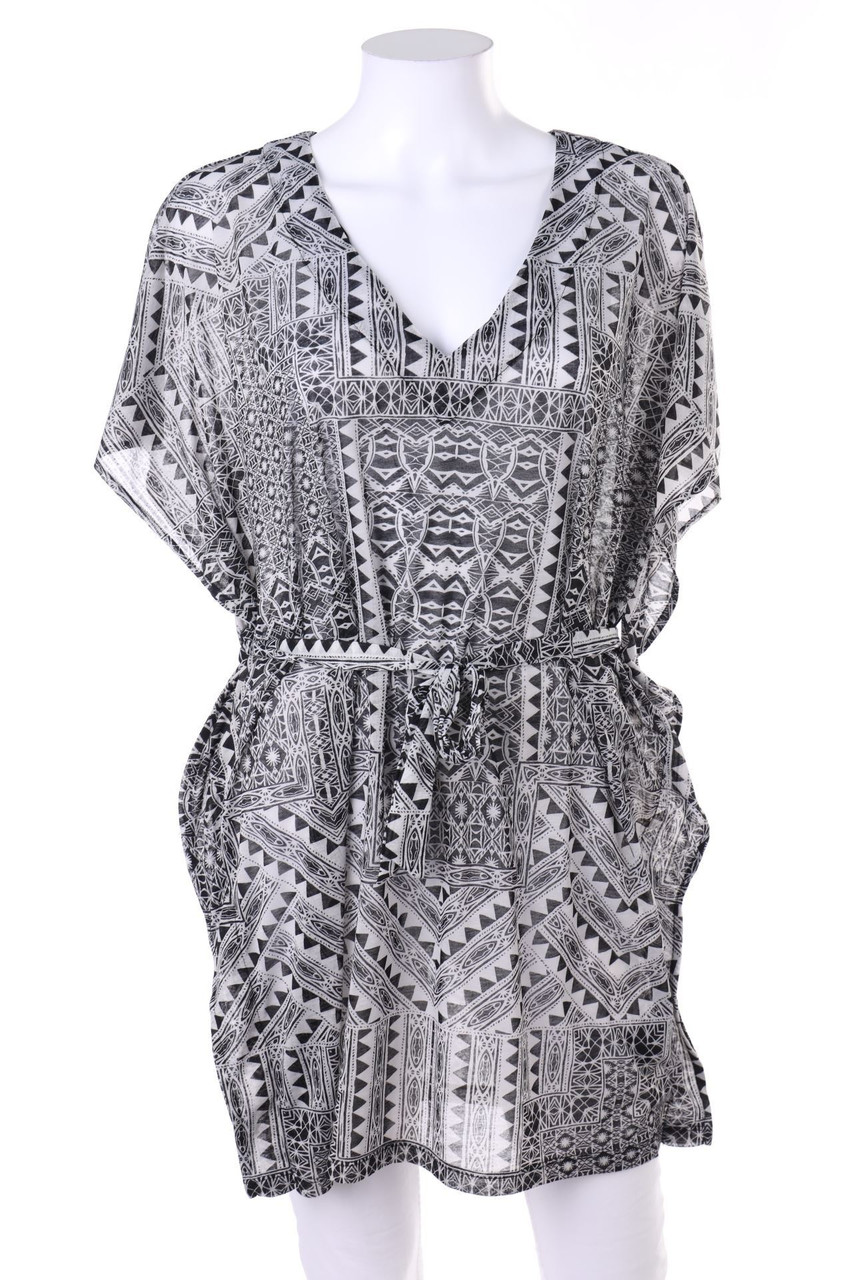 H&M - Tunika-Bluse mit Ethno-Print - M