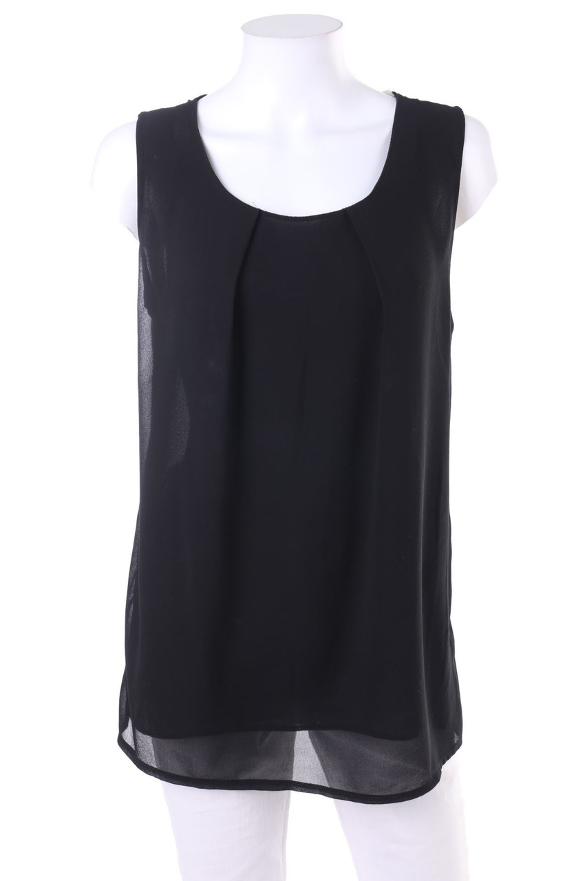 No Label - Top with Lace Insert - M