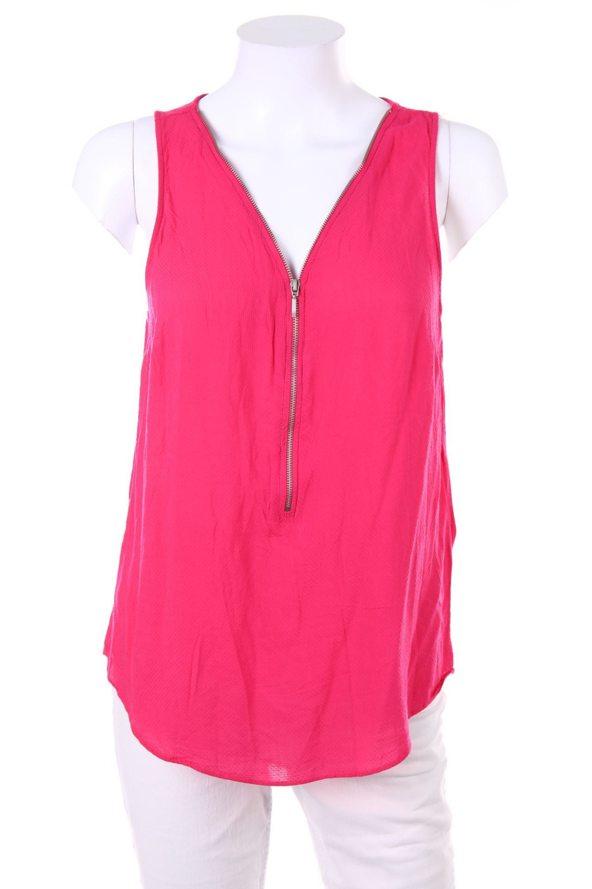 NAF NAF - Blusentop aus Viskose mit Zipper - D 42