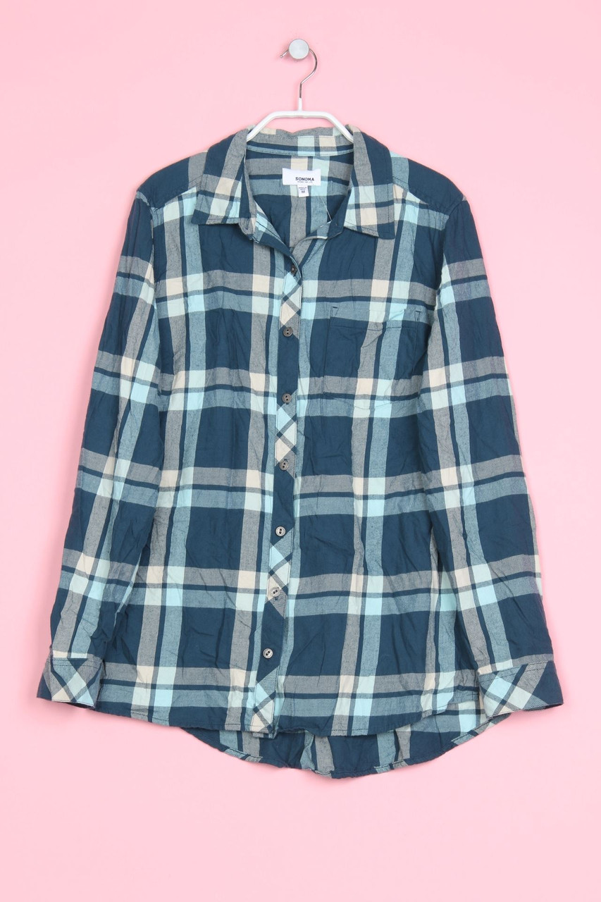 SONOMA - Blouse, Checked - M