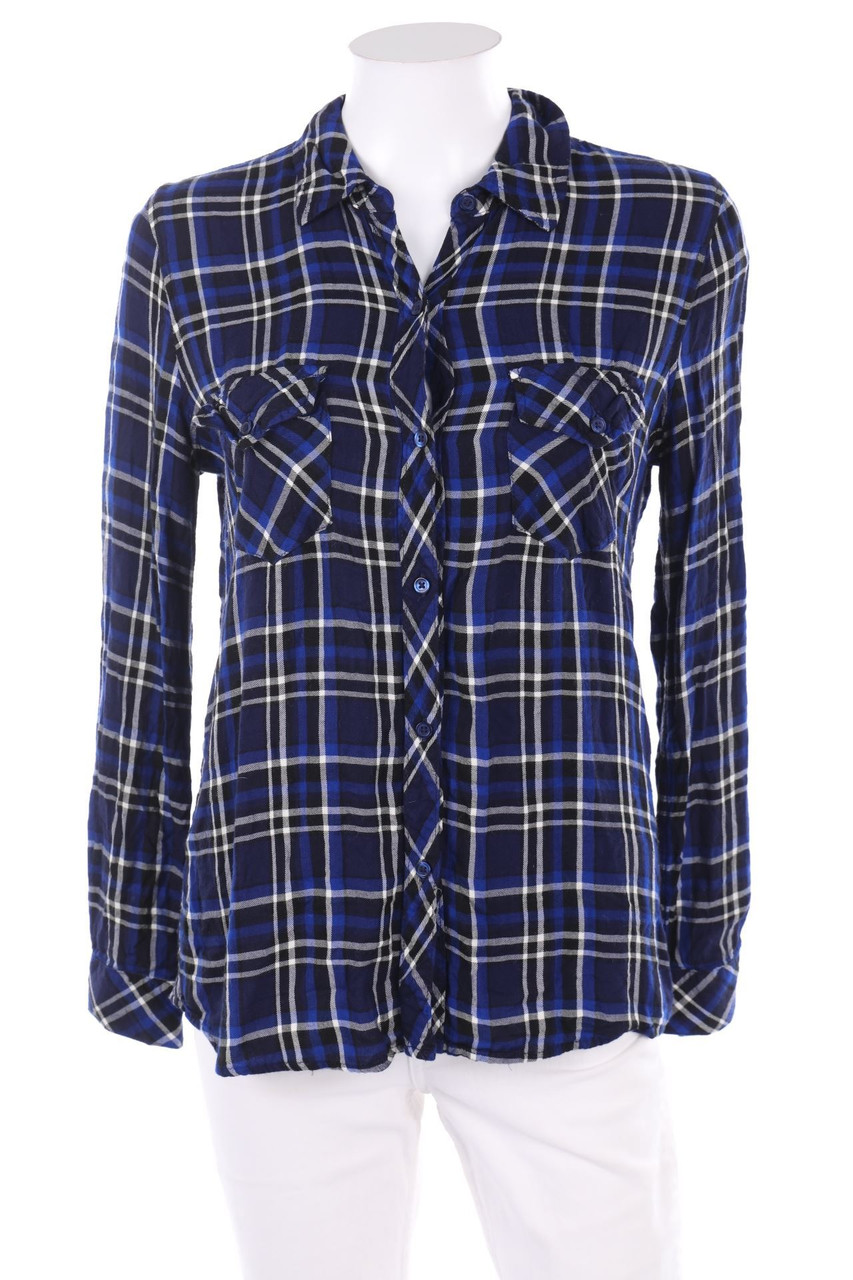 maison Jules - Blouse, Viscose, Checked - M
