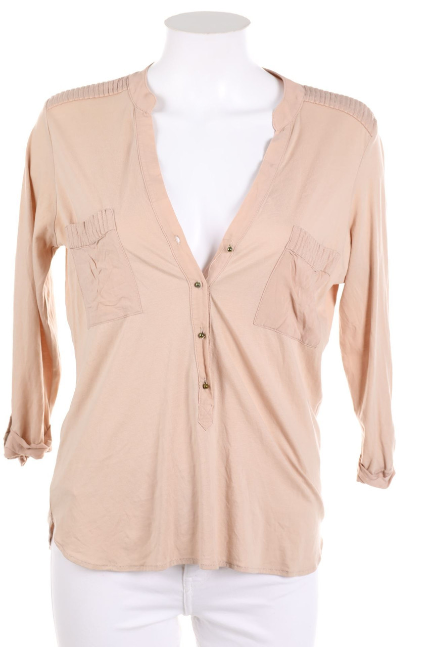 Massimo Dutti - Bluse mit 3/4-Ärmel - M