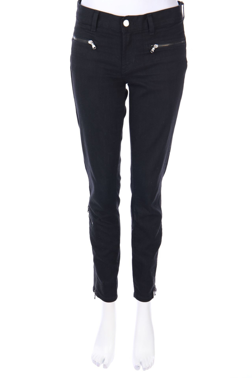 RALPH LAUREN - Cropped-Skinny-Jeans mit Zipper - W29