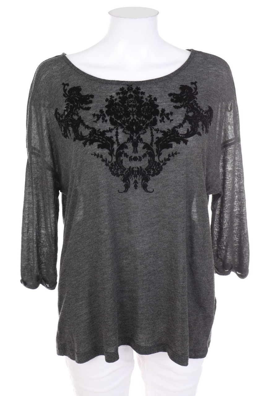 CLOCKHOUSE by C&A - T-Shirt mit Flock-Print - XL