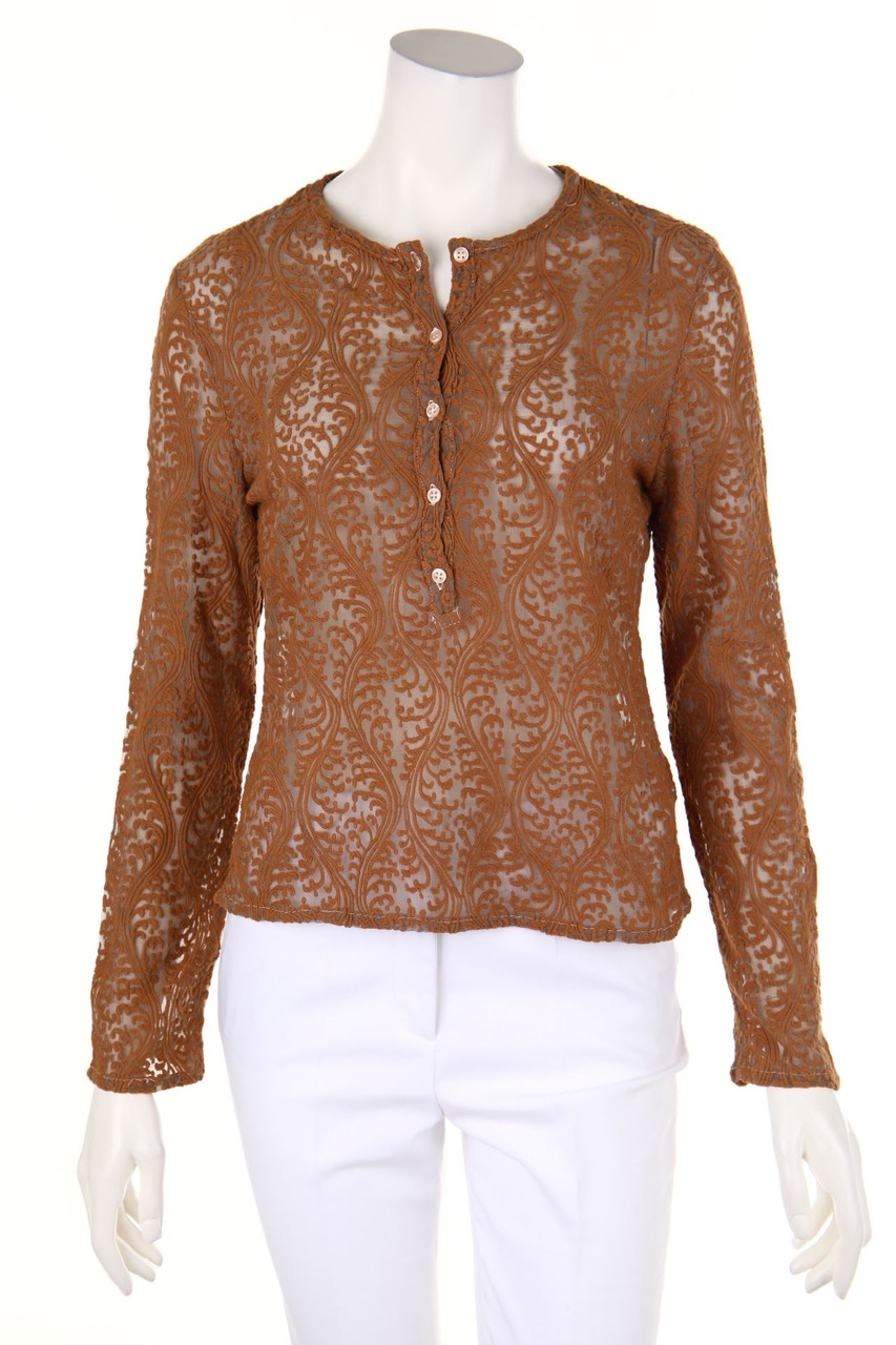 DUNE BY DUNE - Blouse with Embroideries - M