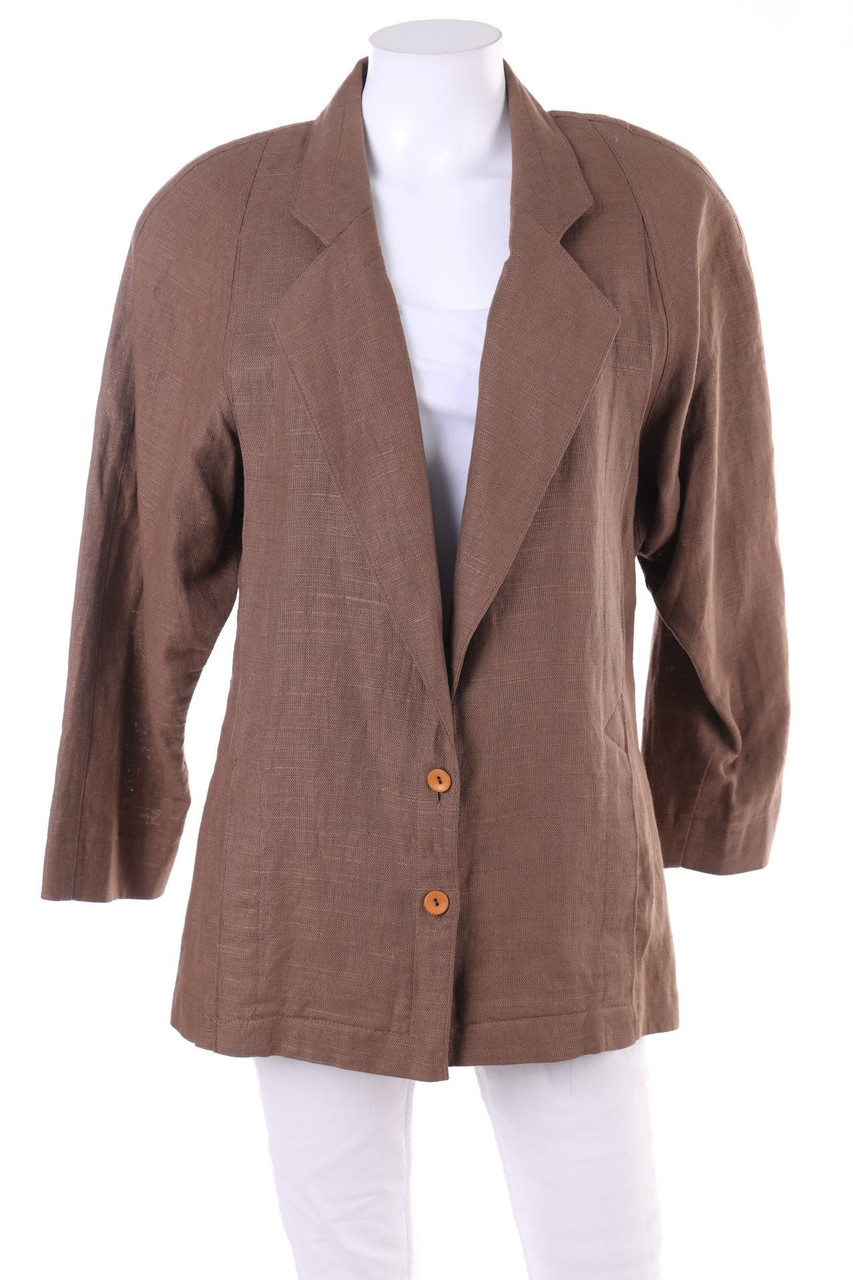 VINTAGE - Blazer, Linen Mix - D 40