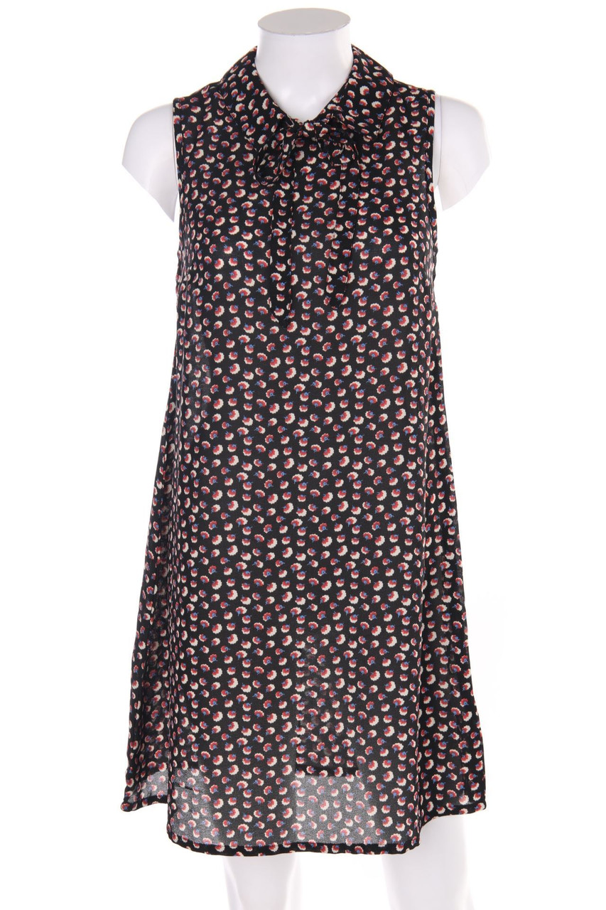 NEW LOOK - Kleid aus Crêpe in A-Linie mit Schluppe - D 34