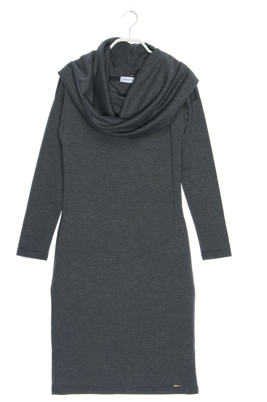 numoco - Stretch-Dress with Collar - S