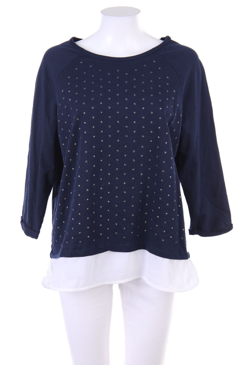 GINA BENOTTI - Sweatshirt, Layer Look - D 44-46